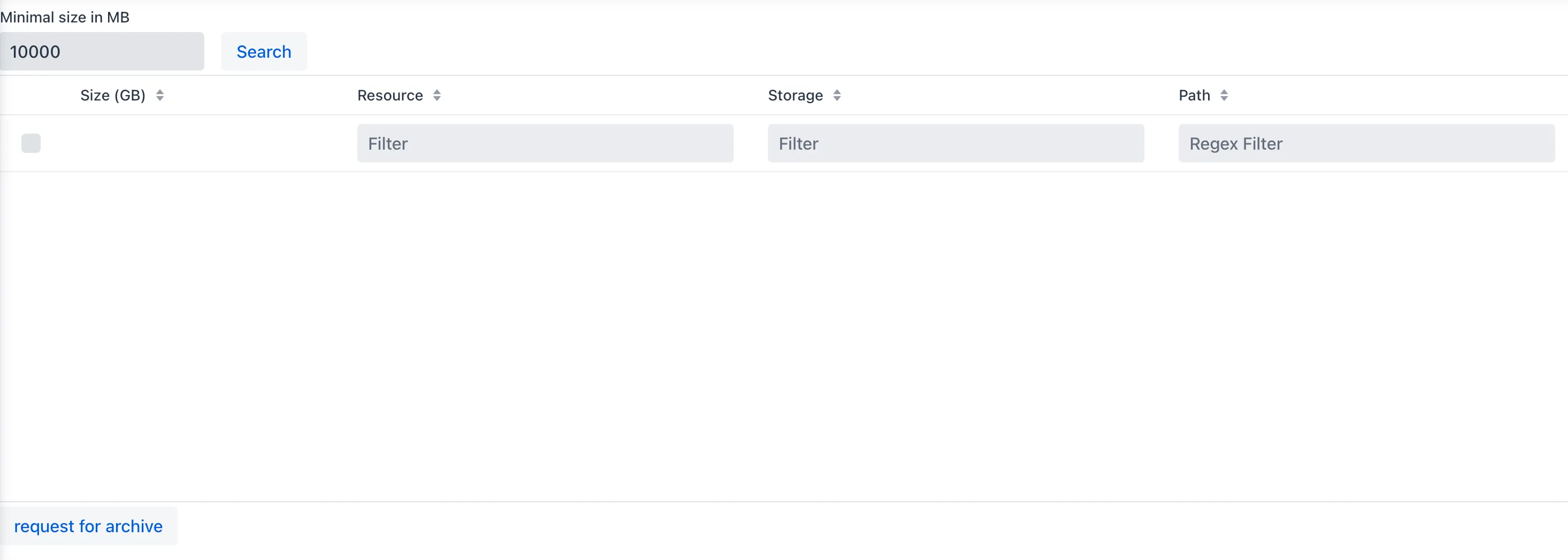 irods archive