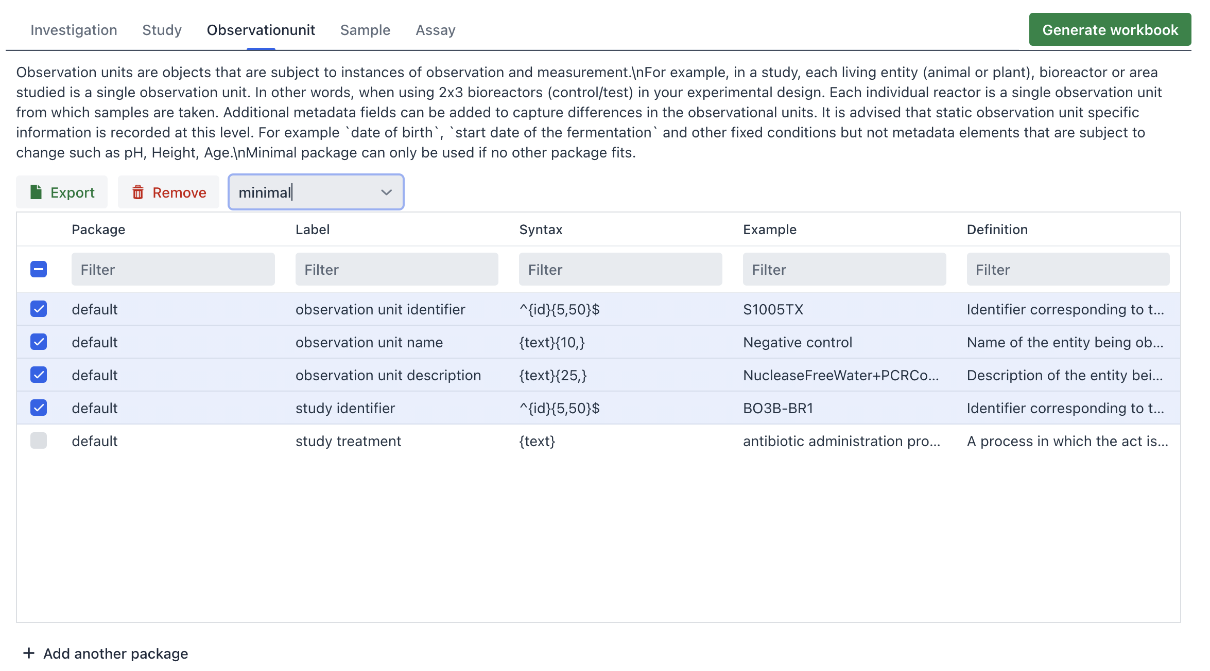 Web Interface