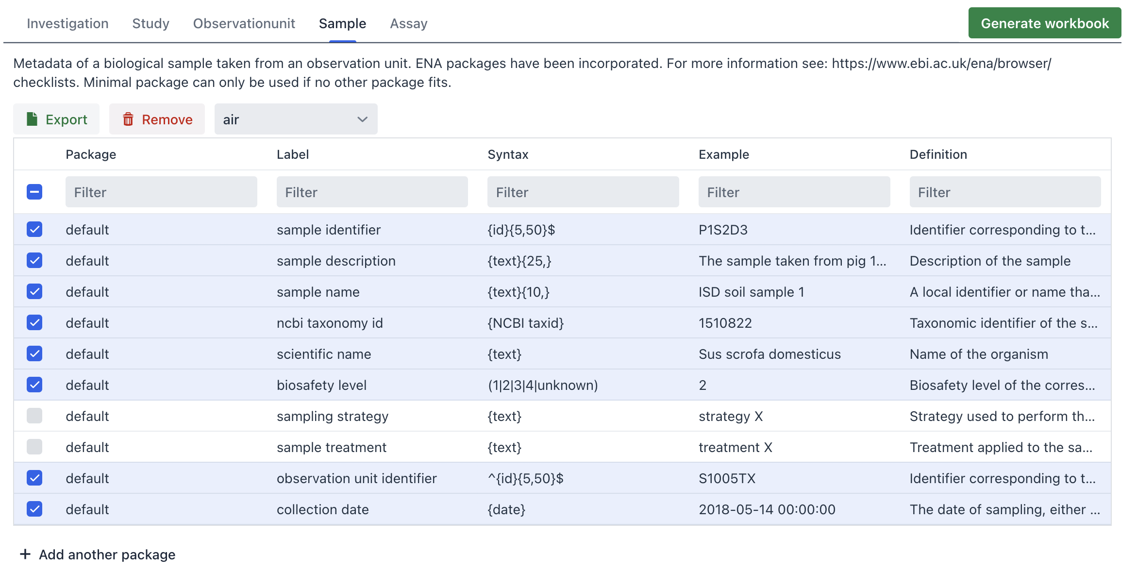 Web Interface